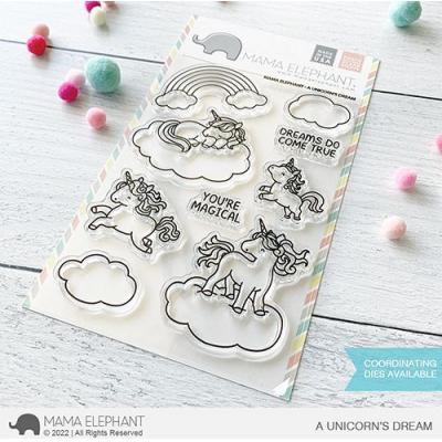 Mama Elephant Clear Stamps -  A Unicorn's Dream